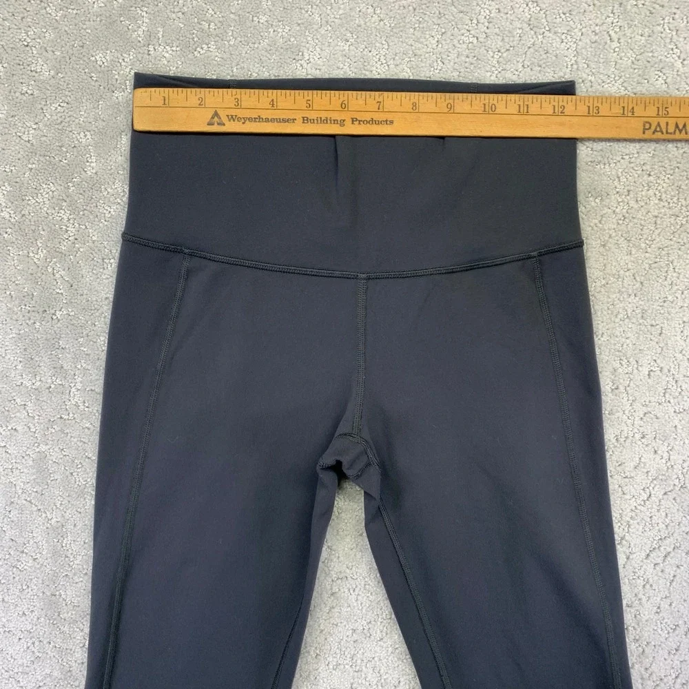Lululemon Leggings Size 2??? Black/Grey Faded Yoga Pants‎ - Picture 8 of 13